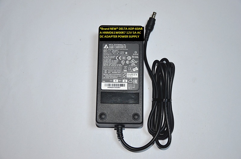 *Brand NEW*DELTA HNMD61W00R7 12V 5A ADP-60AR A AC100-240V AC DC ADAPTER POWER SUPPLY